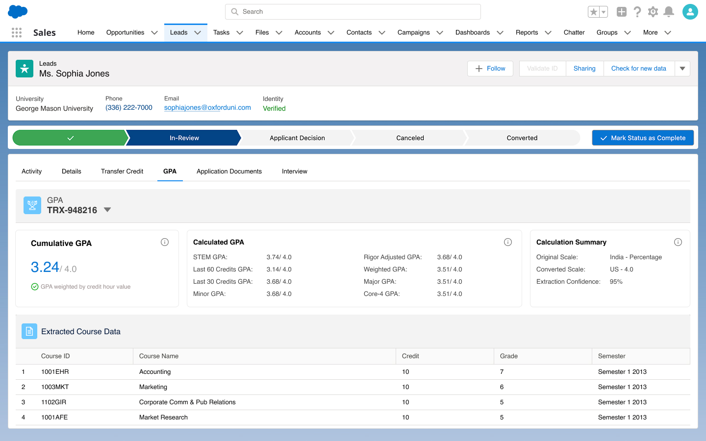 Review & Compare Results