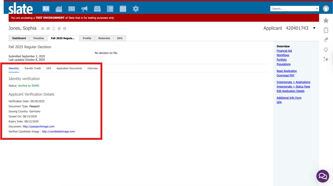 Verify Document Legitimacy